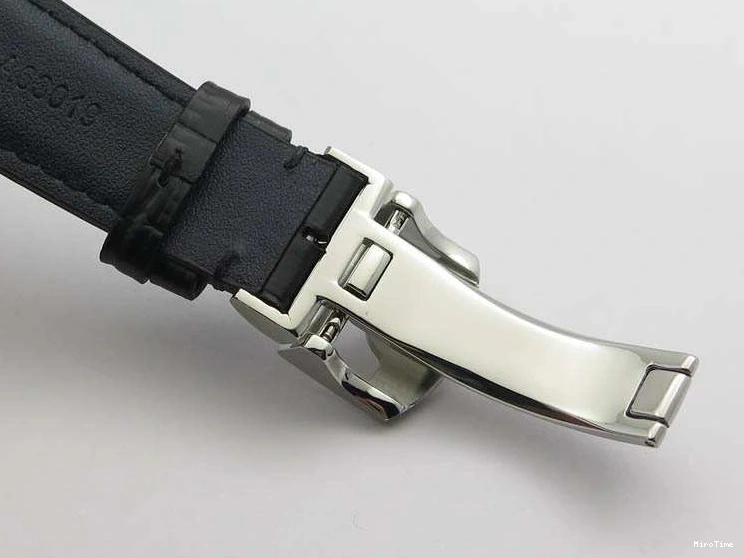 MIROTIME 0118 Portuguese Real PR Real Annual Calendar IW5035 YLF 1:1 Best Edition White Dial On Leather Strap A Refined 7243